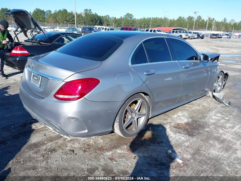 2015 MERCEDES-BENZ C 400 4MATIC - 55SWF6GB5FU004315