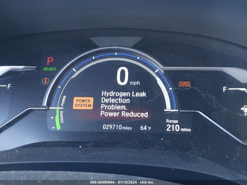 2021 HONDA CLARITY FUEL CELL CLARITY JHMZC4F81MC000191
