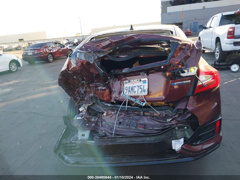 2021 HONDA CLARITY FUEL CELL CLARITY JHMZC4F81MC000191