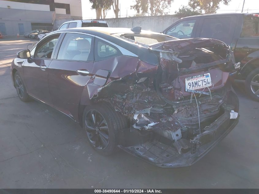 2021 HONDA CLARITY FUEL CELL CLARITY JHMZC4F81MC000191
