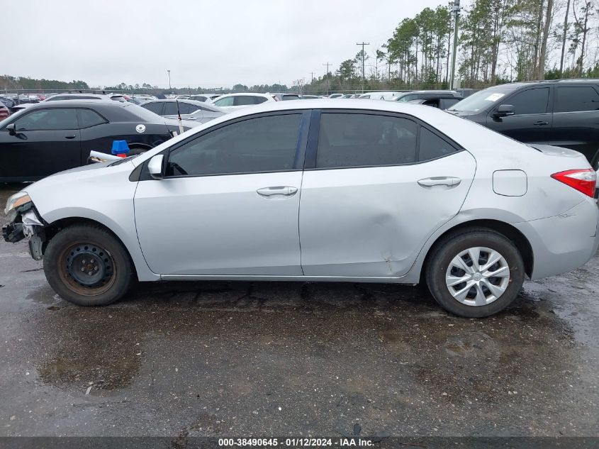 2014 TOYOTA COROLLA L/LE/LE PLS/PRM/S/S PLS - 2T1BURHE9EC202155