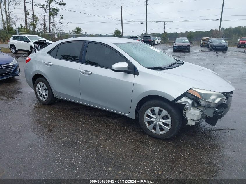 2014 TOYOTA COROLLA L/LE/LE PLS/PRM/S/S PLS - 2T1BURHE9EC202155