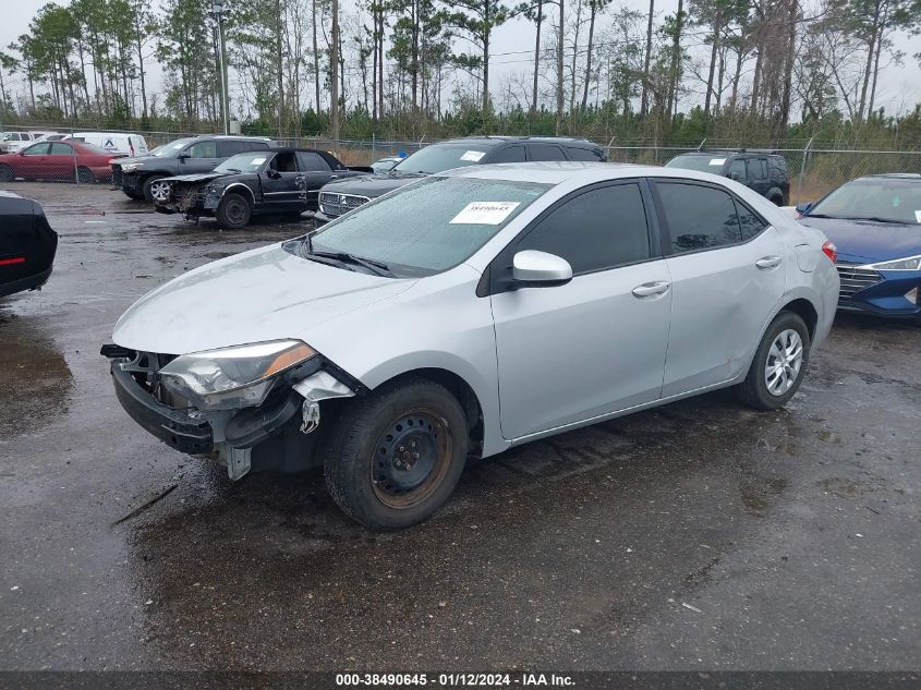 2014 TOYOTA COROLLA L/LE/LE PLS/PRM/S/S PLS - 2T1BURHE9EC202155