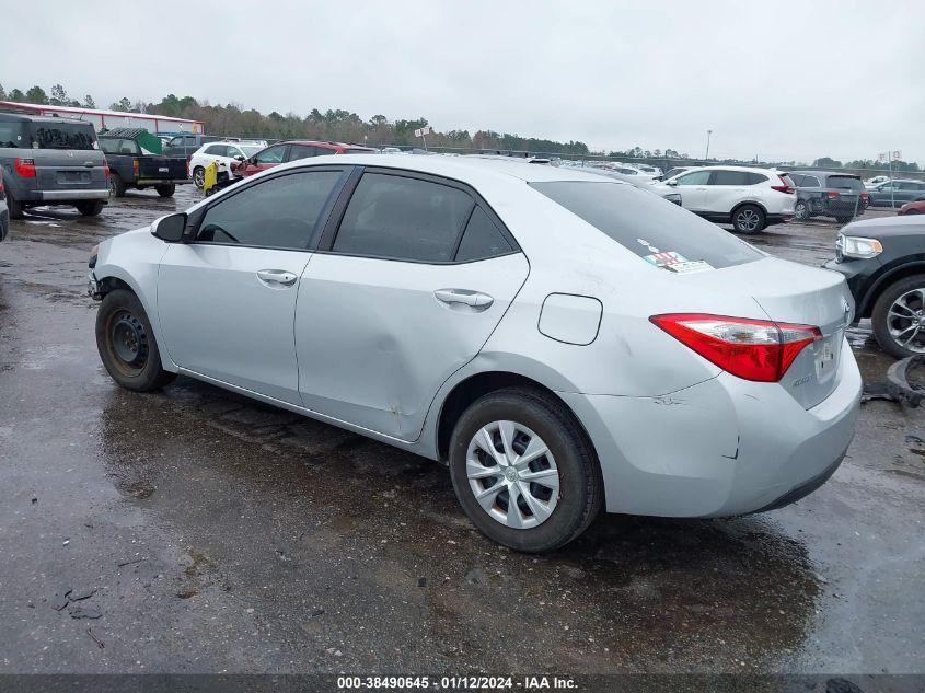 2014 TOYOTA COROLLA L/LE/LE PLS/PRM/S/S PLS - 2T1BURHE9EC202155