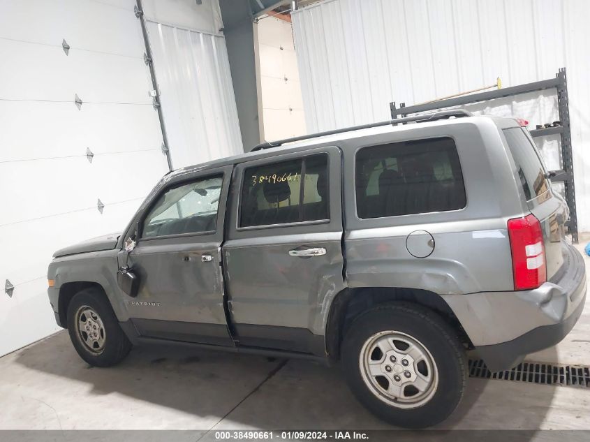 2014 JEEP PATRIOT SPORT - 1C4NJPBA3ED552707