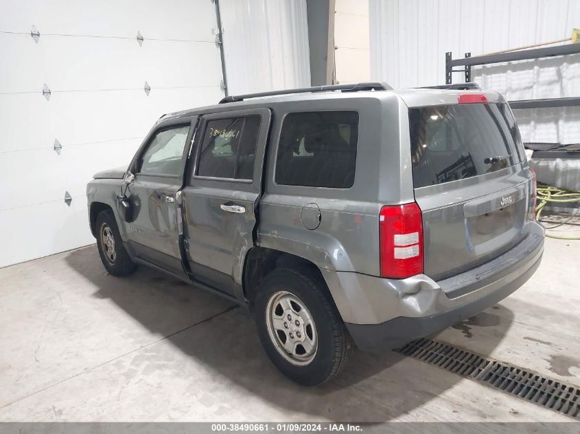 2014 JEEP PATRIOT SPORT - 1C4NJPBA3ED552707
