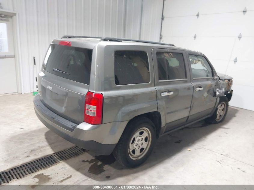 2014 JEEP PATRIOT SPORT - 1C4NJPBA3ED552707