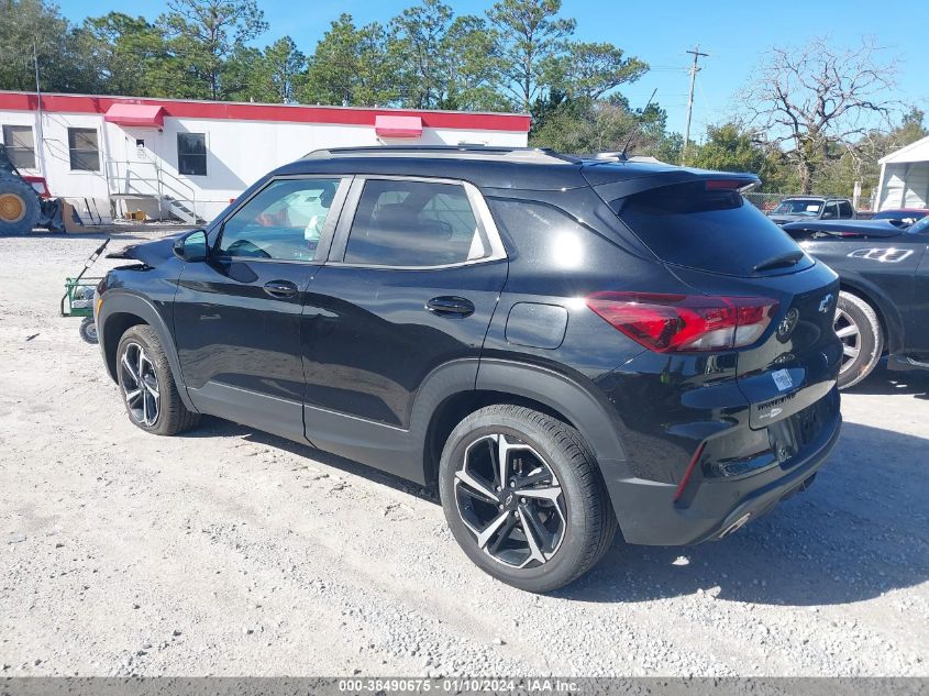 2022 CHEVROLET TRAILBLAZER RS - KL79MTSL1NB125392