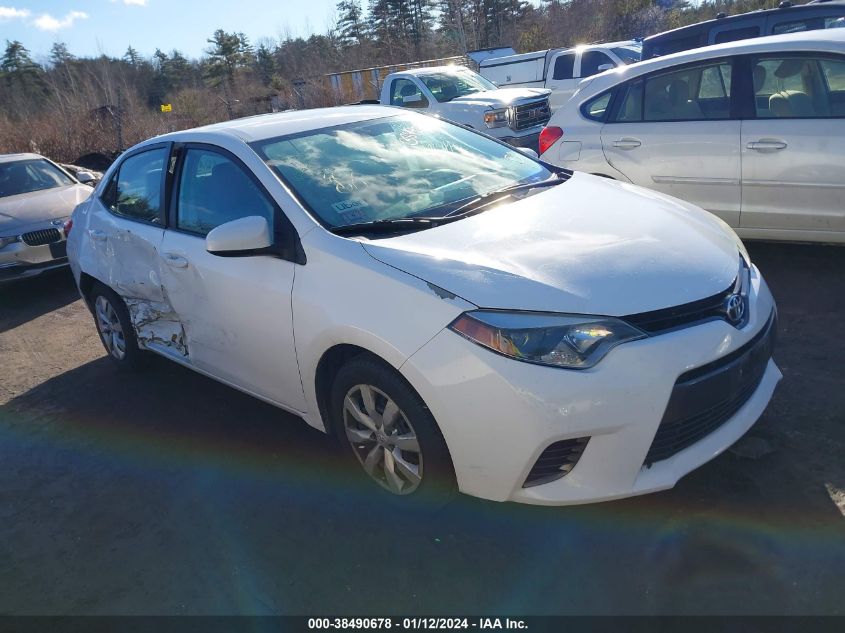 2016 TOYOTA COROLLA LE - 5YFBURHE0GP494068