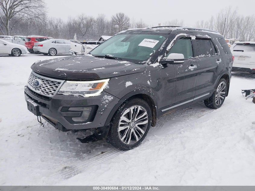 VIN 1FM5K8HT2HGC12782 2017 FORD EXPLORER PLATINUM