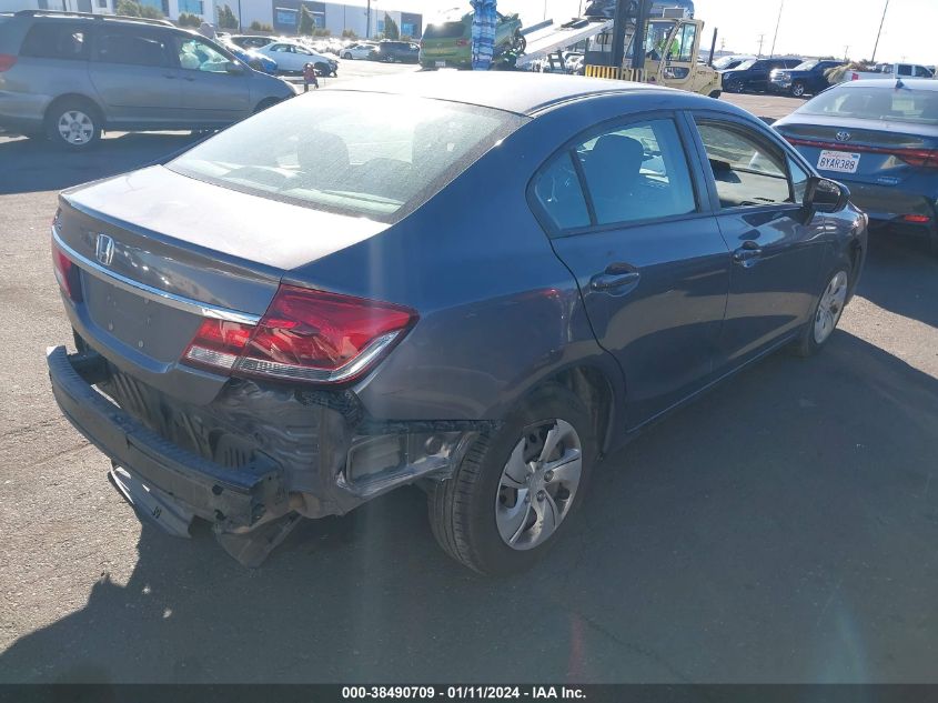 2015 HONDA CIVIC LX - 19XFB2F51FE700564
