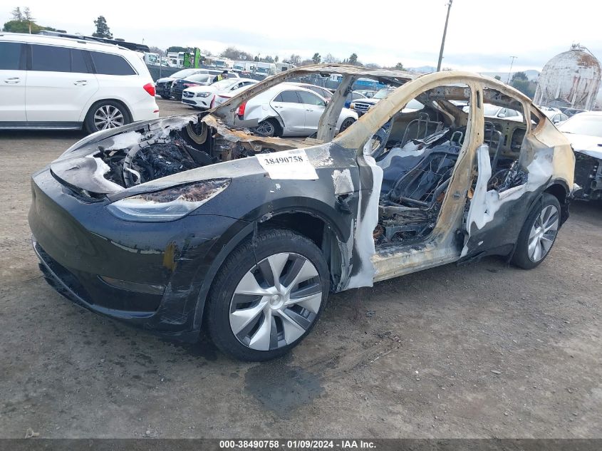 2023 TESLA MODEL Y AWD/LONG RANGE DUAL MOTOR ALL-WHEEL DRIVE - 7SAYGDEE8PA136947