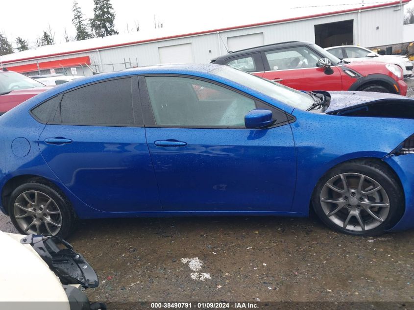 2013 DODGE DART SXT - 1C3CDFBA7DD122772