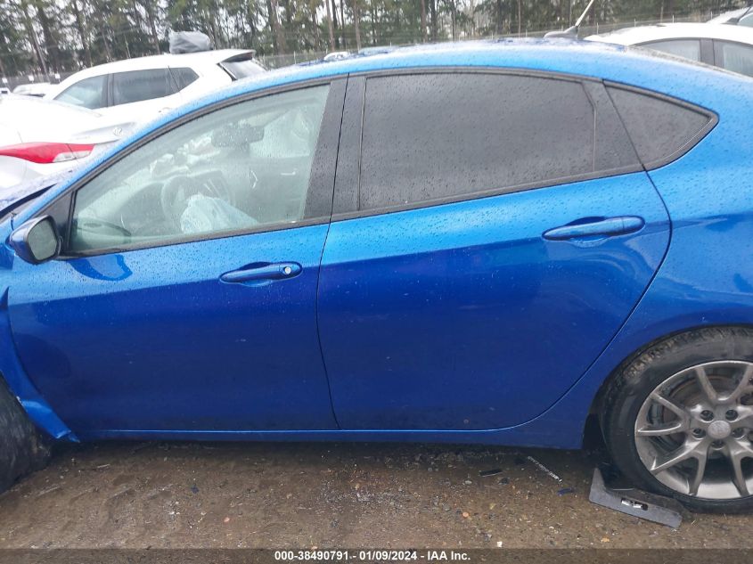 2013 DODGE DART SXT - 1C3CDFBA7DD122772