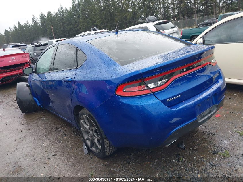 2013 DODGE DART SXT - 1C3CDFBA7DD122772