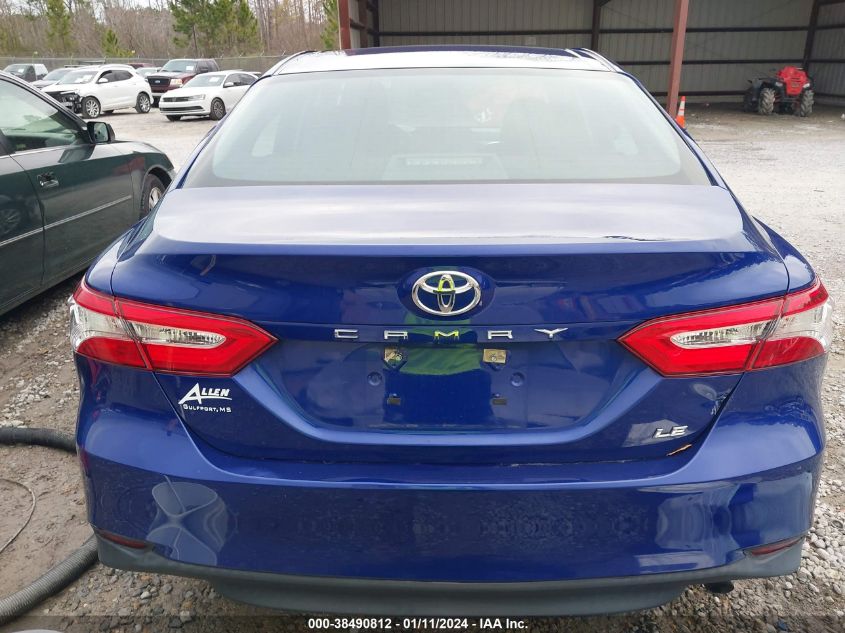 2018 TOYOTA CAMRY LE - 4T1B11HK0JU574203