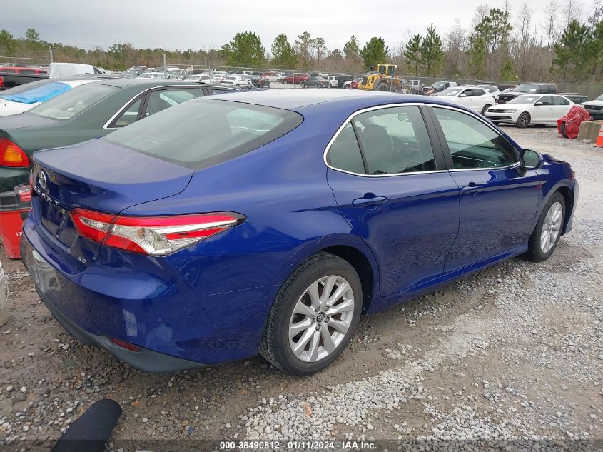 2018 TOYOTA CAMRY LE - 4T1B11HK0JU574203