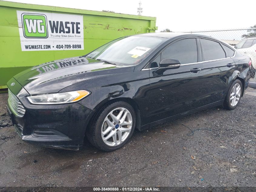 2016 FORD FUSION SE - 3FA6P0H73GR273828