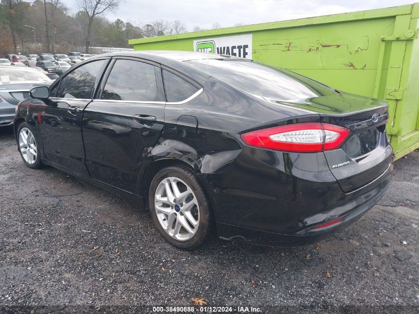 2016 FORD FUSION SE - 3FA6P0H73GR273828