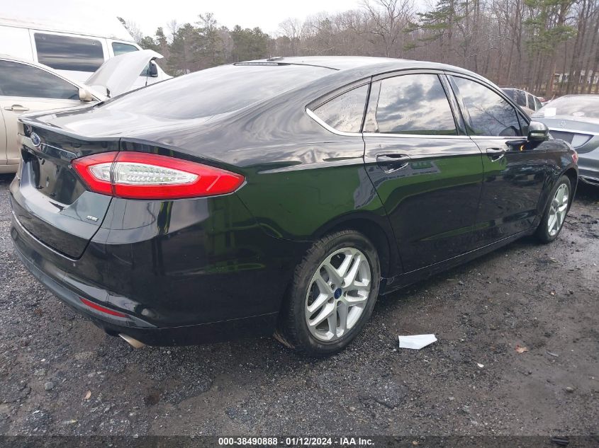 2016 FORD FUSION SE - 3FA6P0H73GR273828