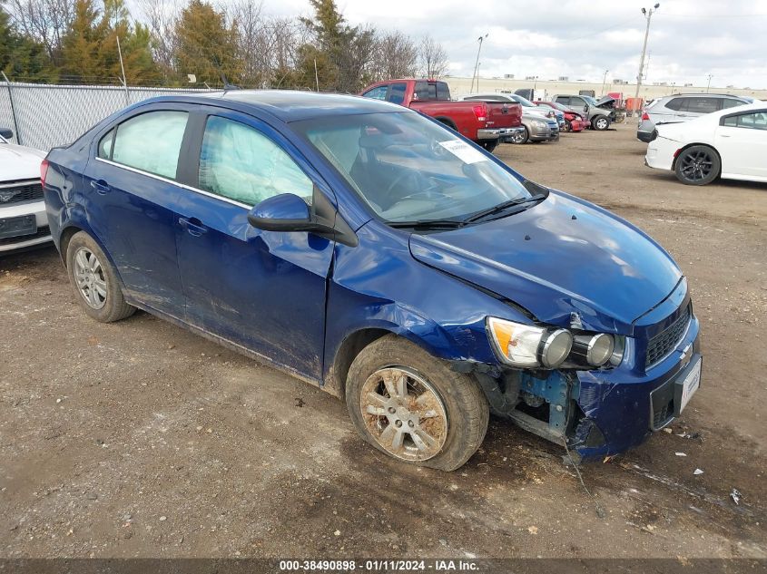 2014 CHEVROLET SONIC LT AUTO - 1G1JC5SH4E4227728
