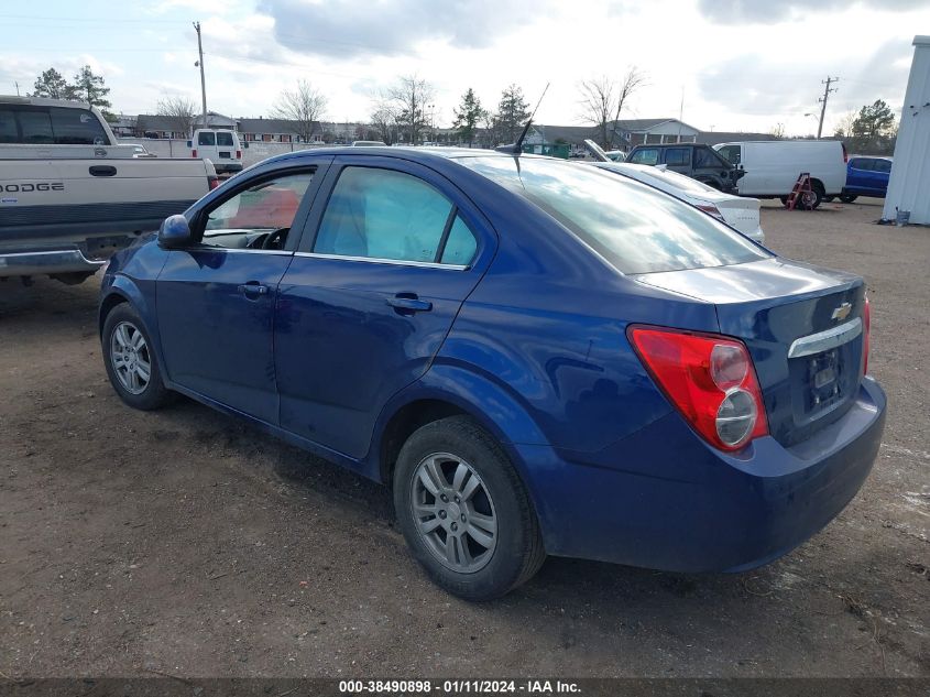 2014 CHEVROLET SONIC LT AUTO - 1G1JC5SH4E4227728