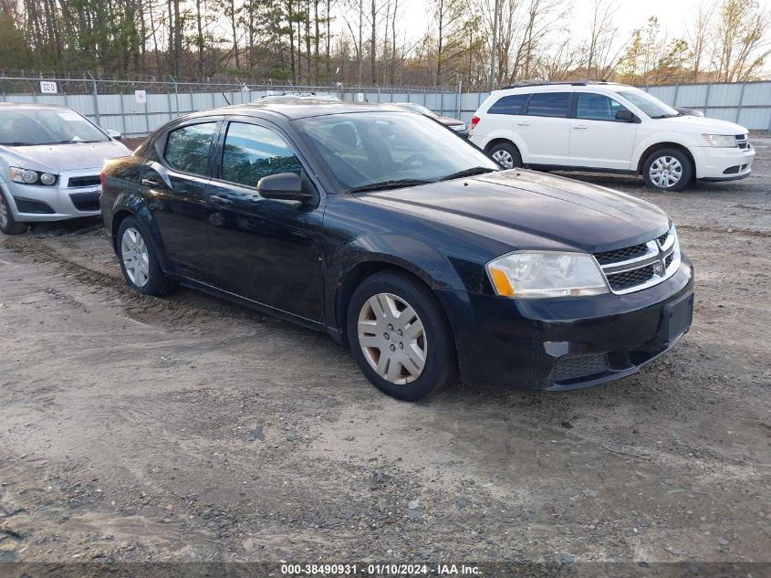 2013 DODGE AVENGER SE - 1C3CDZAB7DN615552