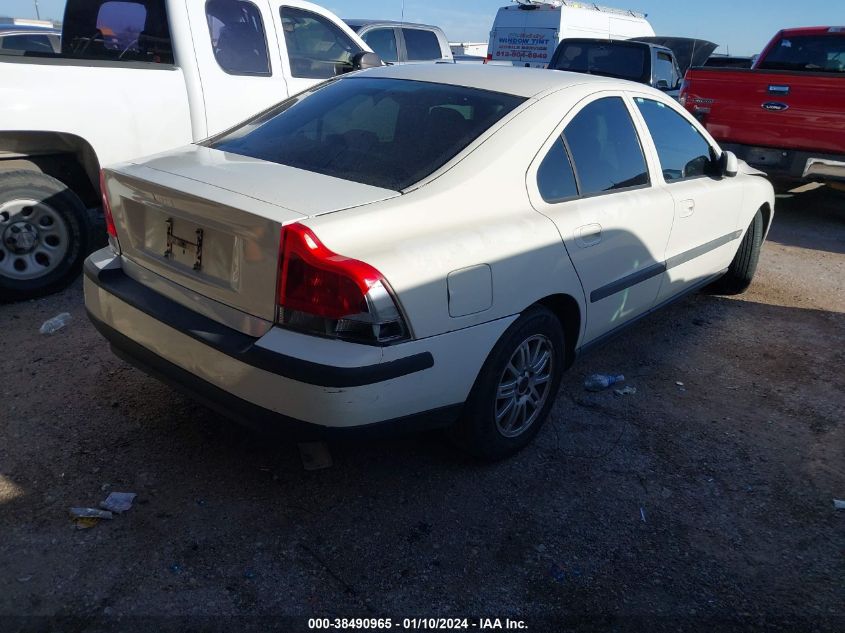 YV1RS61T632254585 | 2003 VOLVO S60