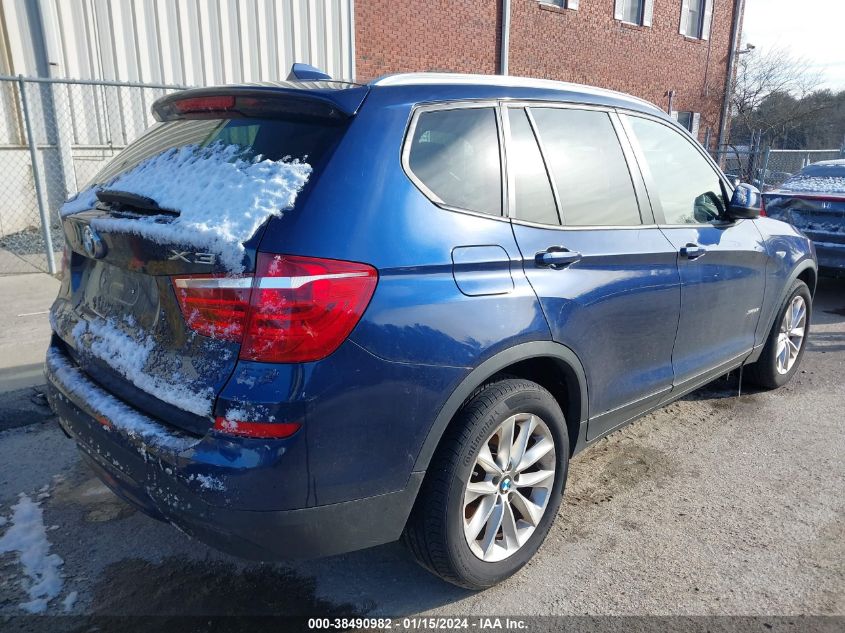 2015 BMW X3 XDRIVE28I - 5UXWX9C57F0D59745