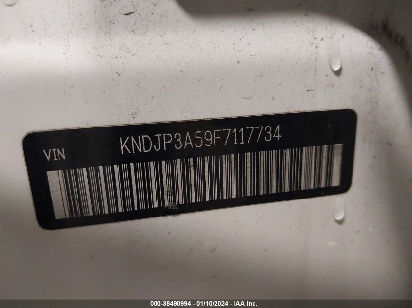 2015 KIA SOUL + - KNDJP3A59F7117734