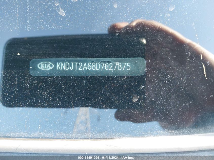 2013 KIA SOUL + - KNDJT2A68D7627875
