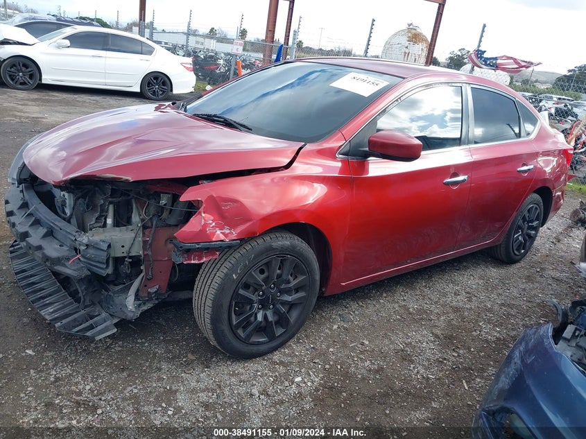 VIN 3N1AB7AP2HL673411 2017 NISSAN SENTRA SV