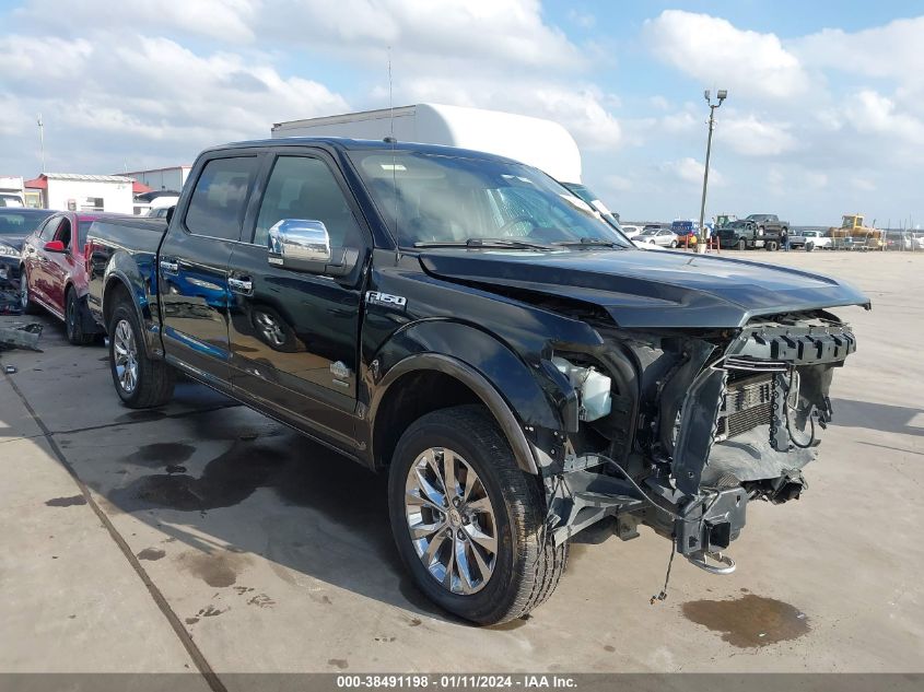 2017 FORD F-150 KING RANCH - 1FTEW1EG0HFA35498