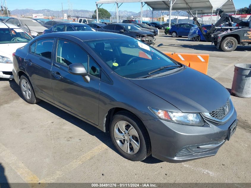 2013 HONDA CIVIC LX - 19XFB2F57DE294383