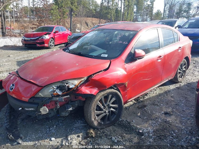 2013 MAZDA MAZDA3 I TOURING - JM1BL1V73D1711087