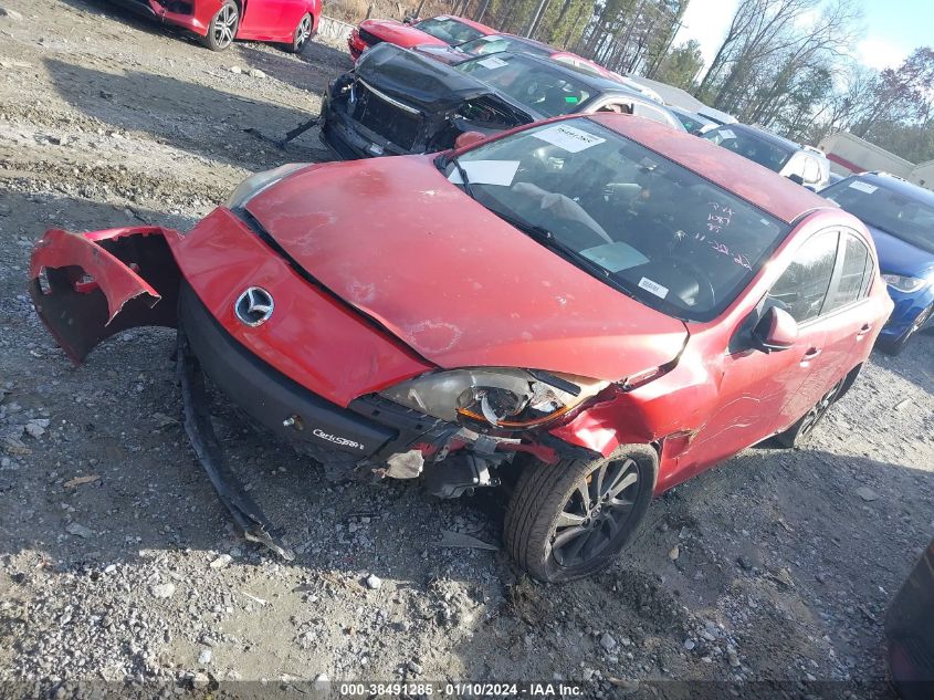 2013 MAZDA MAZDA3 I TOURING - JM1BL1V73D1711087