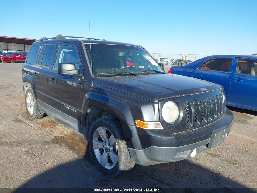 2014 JEEP PATRIOT LATITUDE - 1C4NJPFA9ED61834