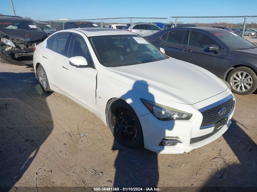 2014 INFINITI Q50 PREMIUM/SPORT - JN1BV7AP5EM682231
