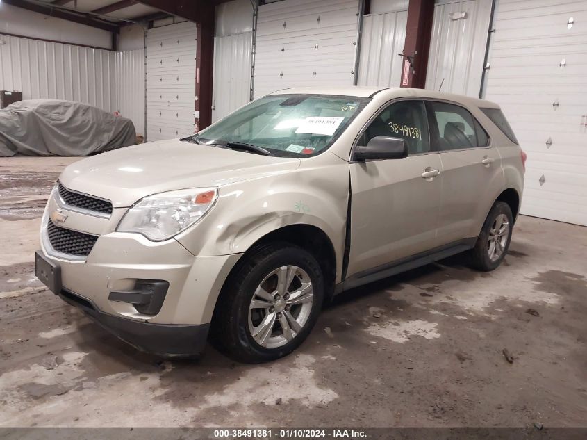 2013 CHEVROLET EQUINOX LS - 2GNALBEK0D1267707