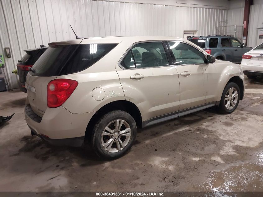 2013 CHEVROLET EQUINOX LS - 2GNALBEK0D1267707