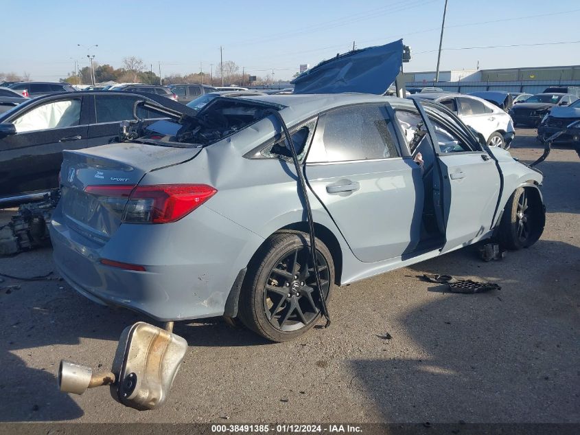 2022 HONDA CIVIC SPORT - 2HGFE2F50NH586374