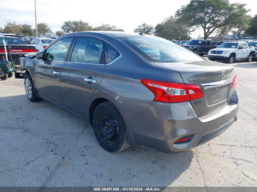 2017 NISSAN SENTRA SV - 3N1AB7AP7HL647273