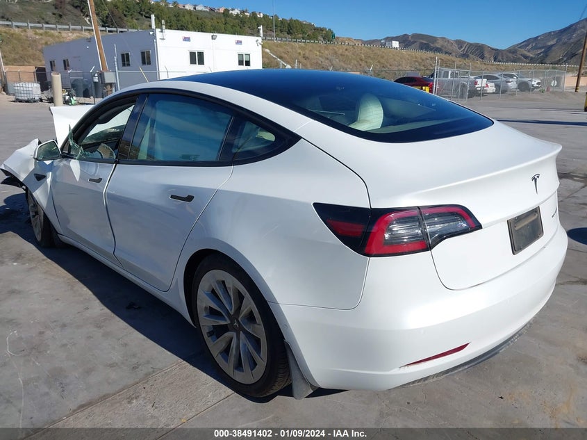 VIN 5YJ3E1EB0MF067557 2021 TESLA MODEL 3 LONG RANGE DUAL MOTOR ALL-WHEEL DRIVE