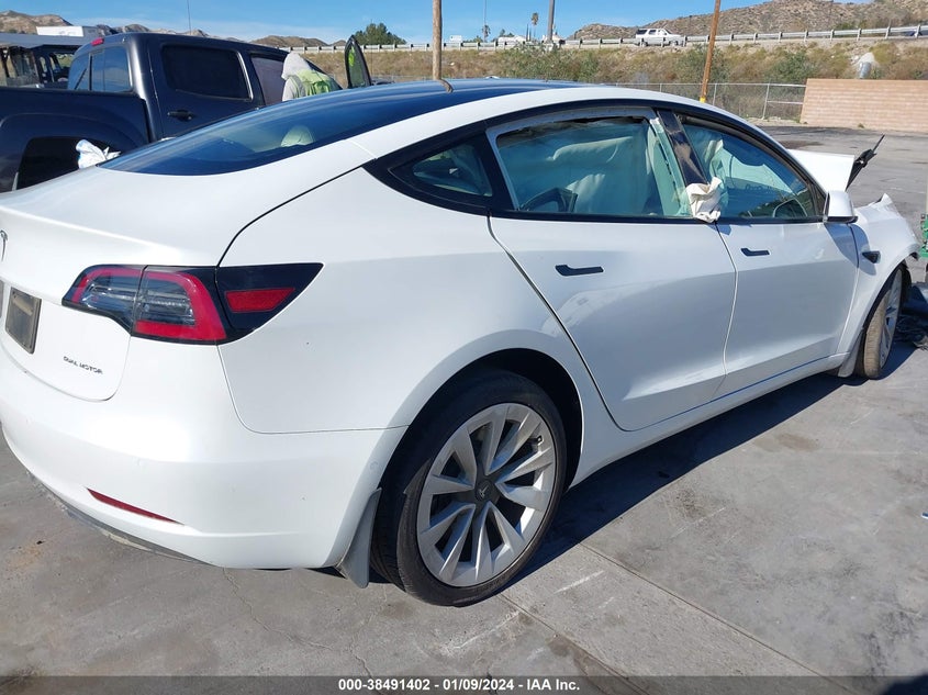 VIN 5YJ3E1EB0MF067557 2021 TESLA MODEL 3 LONG RANGE DUAL MOTOR ALL-WHEEL DRIVE