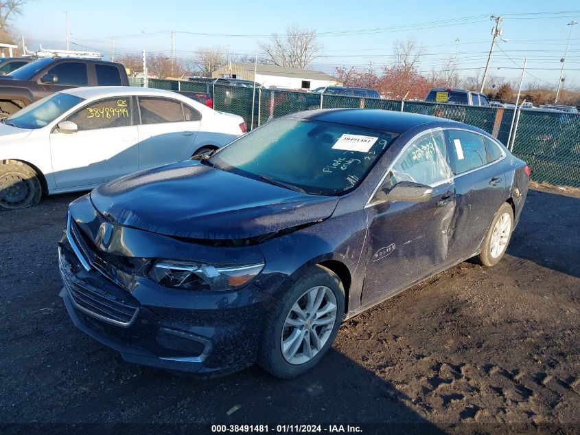 2017 CHEVROLET MALIBU LT - 1G1ZE5ST6HF221729