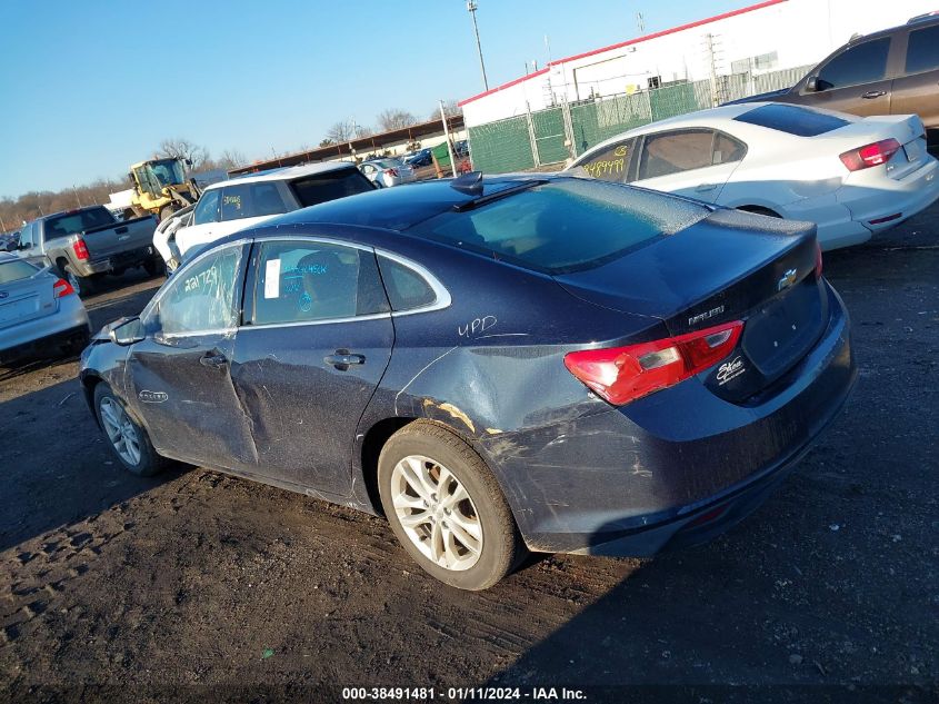 2017 CHEVROLET MALIBU LT - 1G1ZE5ST6HF221729