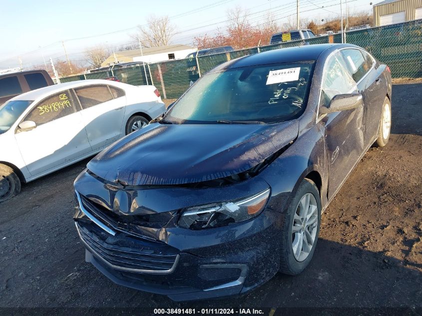 2017 CHEVROLET MALIBU LT - 1G1ZE5ST6HF221729