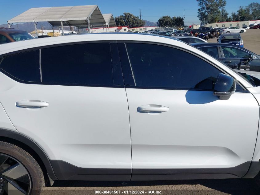 2023 VOLVO C40 RECHARGE PURE ELECTRIC TWIN PLUS - YV4ED3GL6P2064308