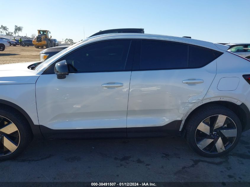 2023 VOLVO C40 RECHARGE PURE ELECTRIC TWIN PLUS - YV4ED3GL6P2064308