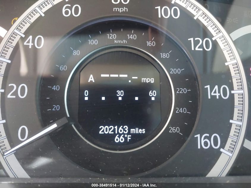 2013 HONDA ACCORD TOURING - 1HGCR3F93DA028967